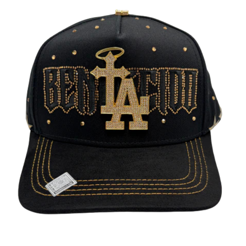 Gorra Bigg Boss LA Bendecido — Cruz Gold