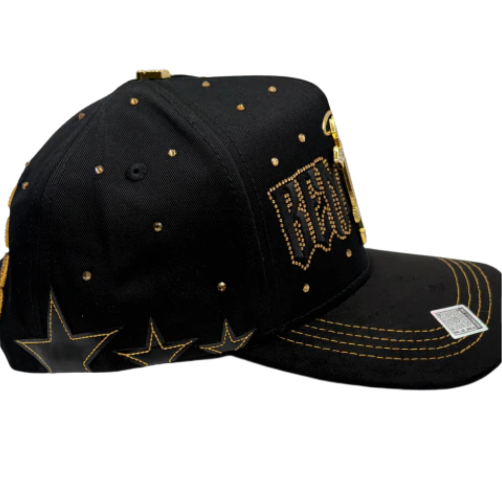 Gorra Bigg Boss LA Bendecido — Cruz Gold