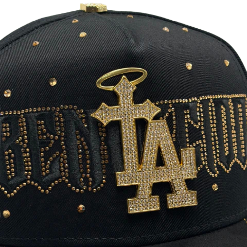 Gorra Bigg Boss LA Bendecido — Cruz Gold