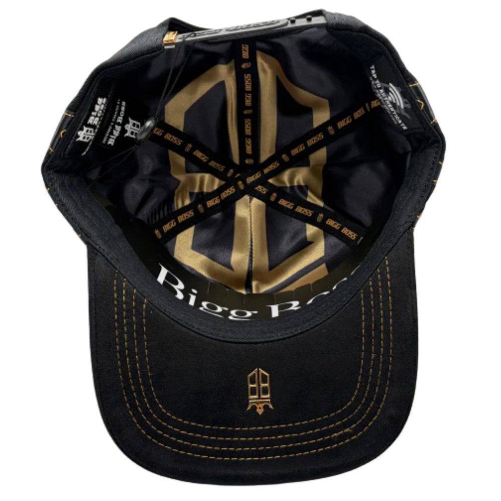 Gorra Bigg Boss LA Bendecido — Cruz Gold
