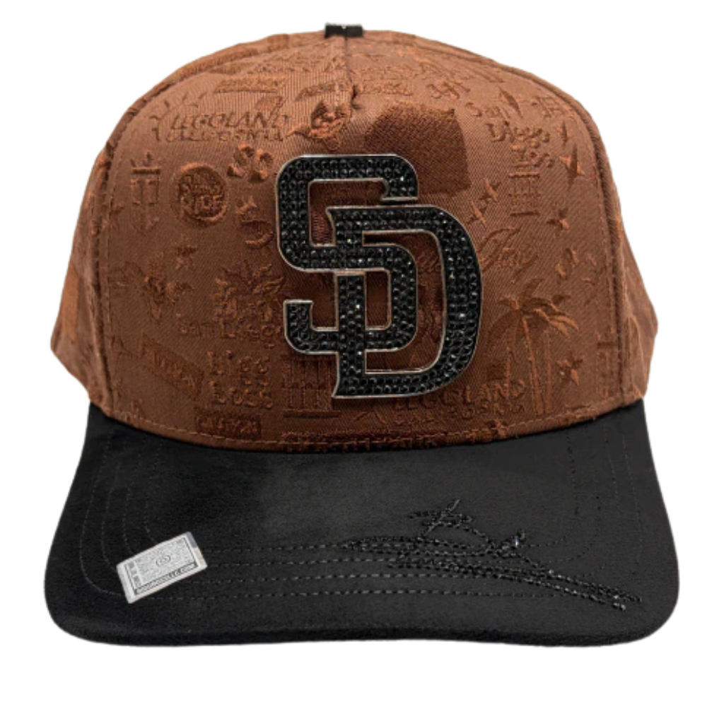 Gorra Bigg Boss San Diego Bordada — Brown
