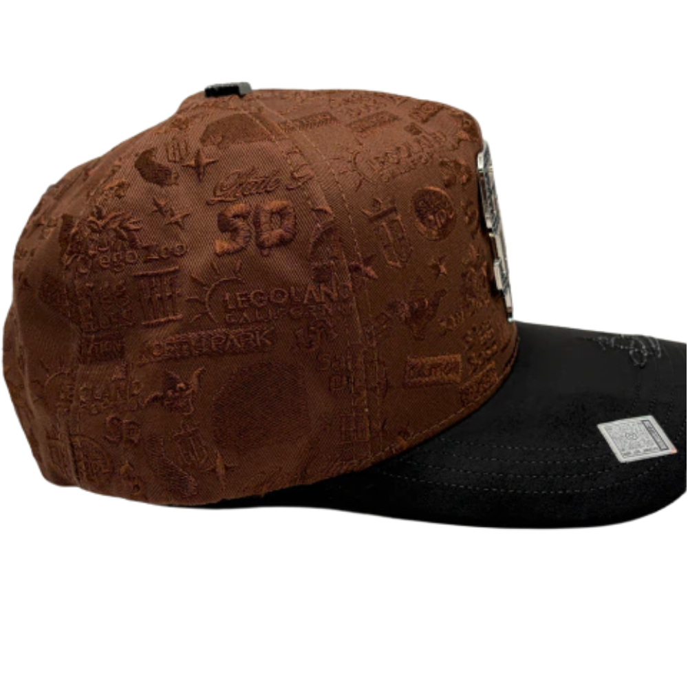 Gorra Bigg Boss San Diego Bordada — Brown