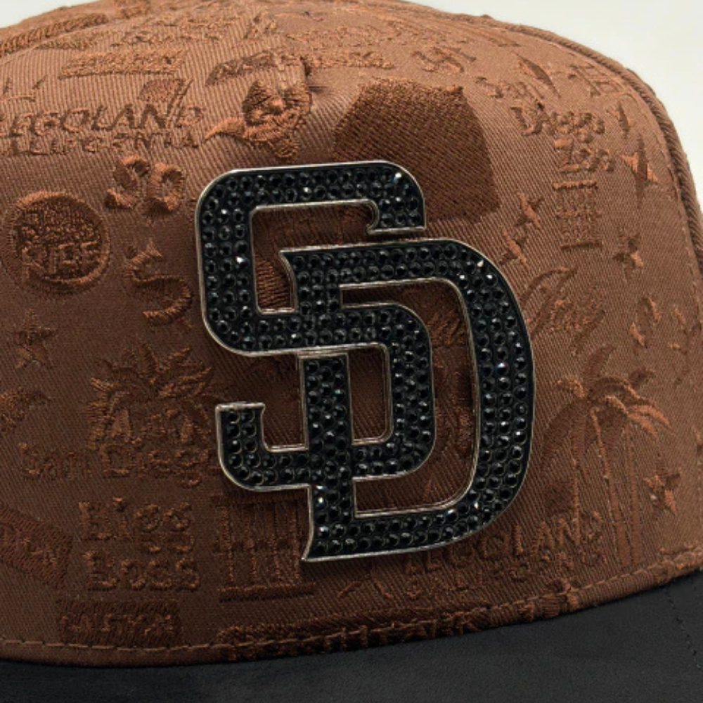 Gorra Bigg Boss San Diego Bordada — Brown
