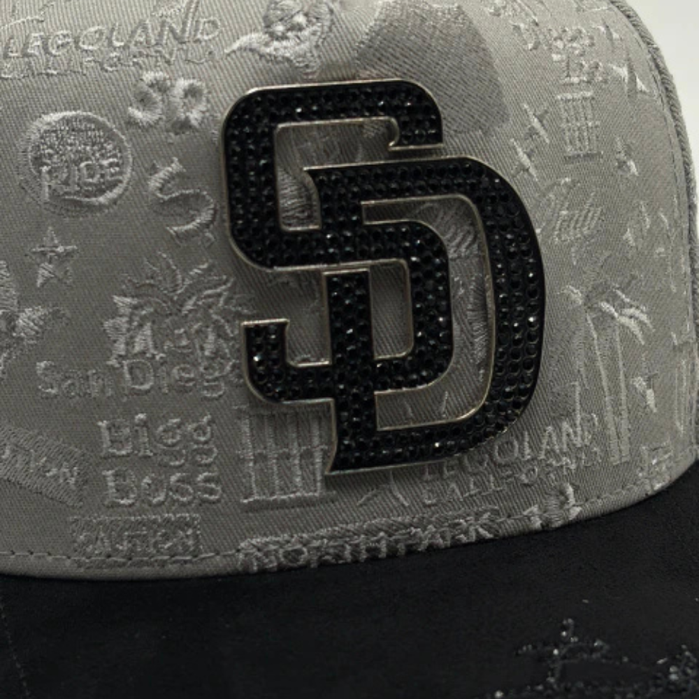 Gorra Bigg Boss San Diego Bordada — Grey