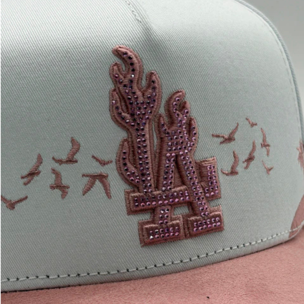Gorra Klan Hats LA Cactus & Flames — Pink