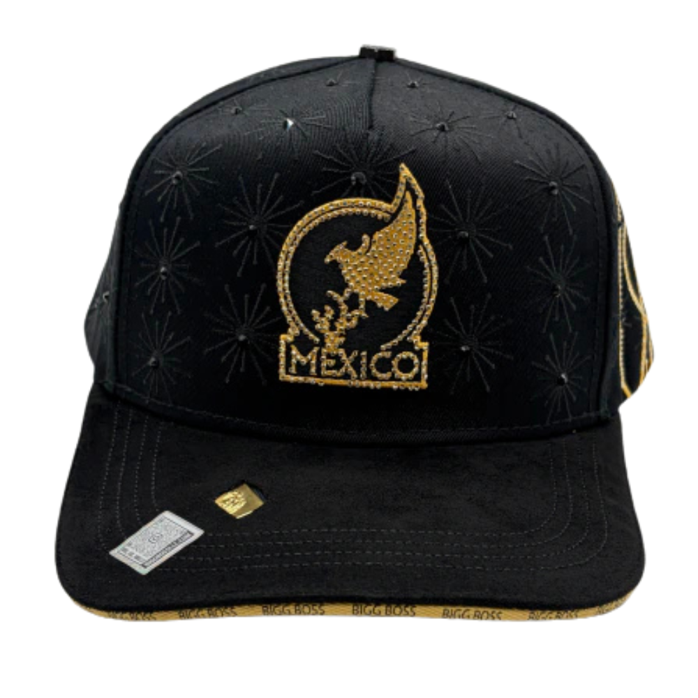 Gorra Bigg Boss Viva México — Black/Gold
