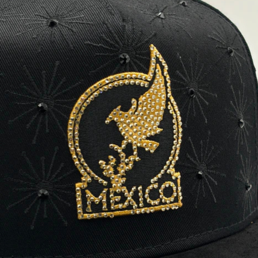 Gorra Bigg Boss Viva México — Black/Gold