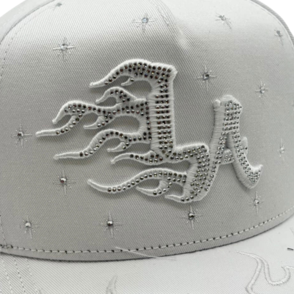 Gorra Bigg Boss x Klan Hats – LA Flame White
