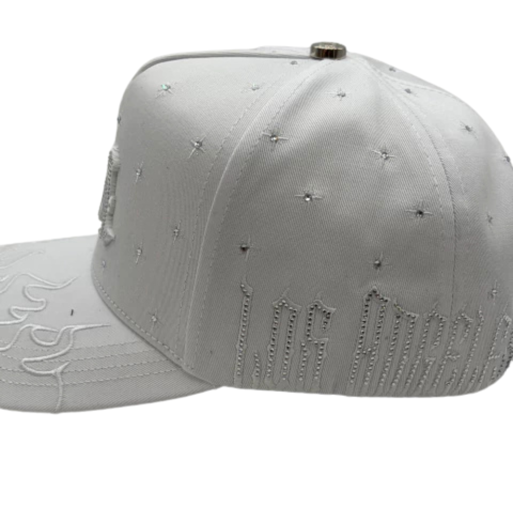 Gorra Bigg Boss x Klan Hats – LA Flame White