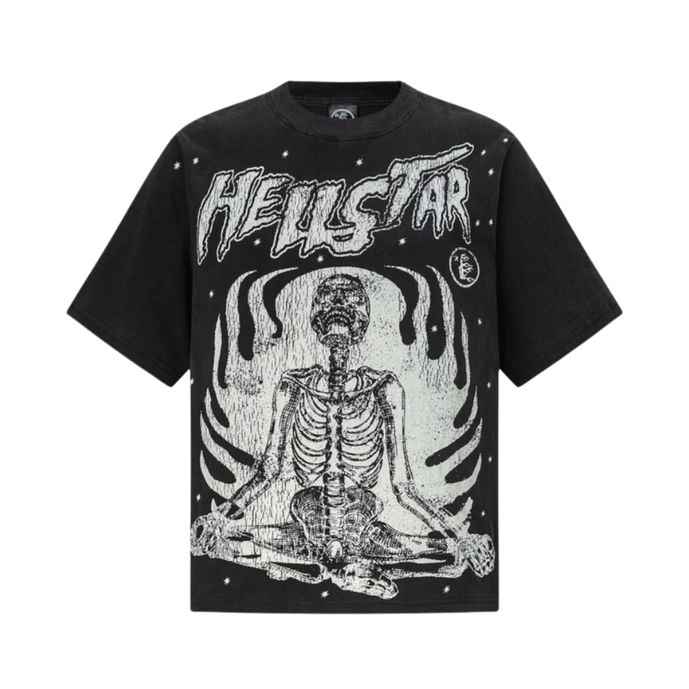 Playera Hellstar Inner Peace Negra