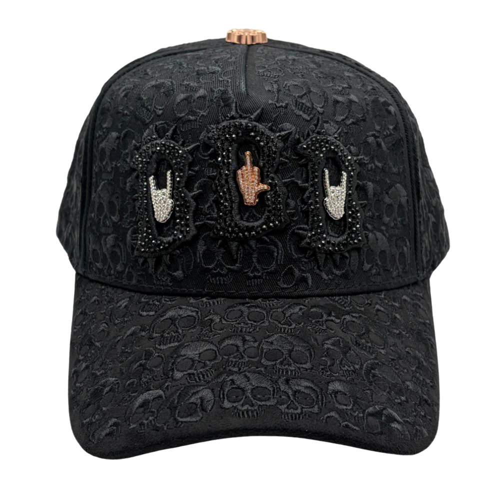 Barbas Hats – BBB Hand Skull Good & Evil