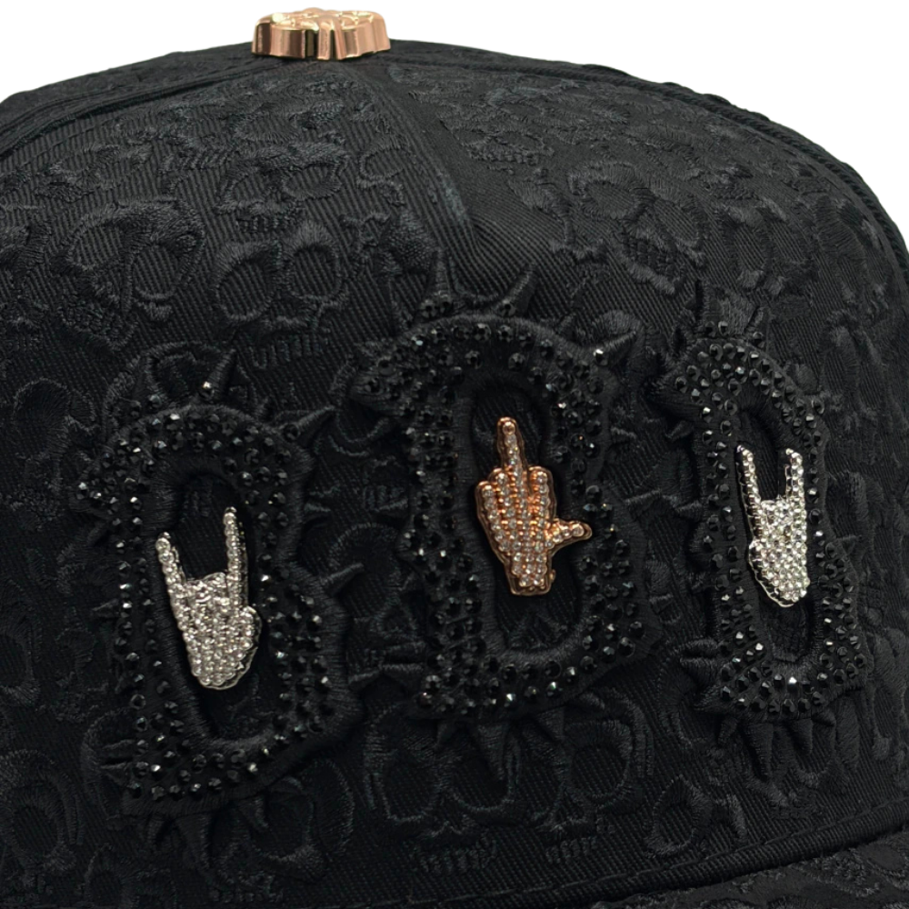 Barbas Hats – BBB Hand Skull Good & Evil