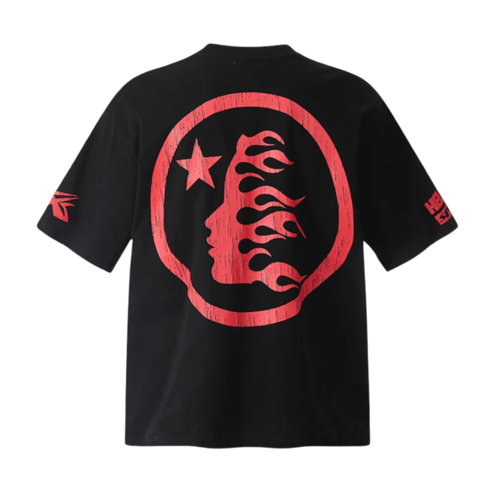 Playera Hellstar "Beat Us" Negra