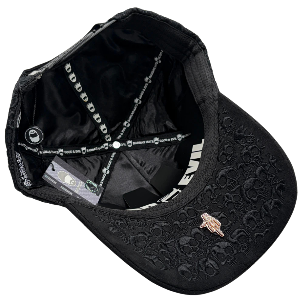 Barbas Hats – BBB Hand Skull Good & Evil