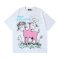 Playera Hellstar Path to Paradise Blanca
