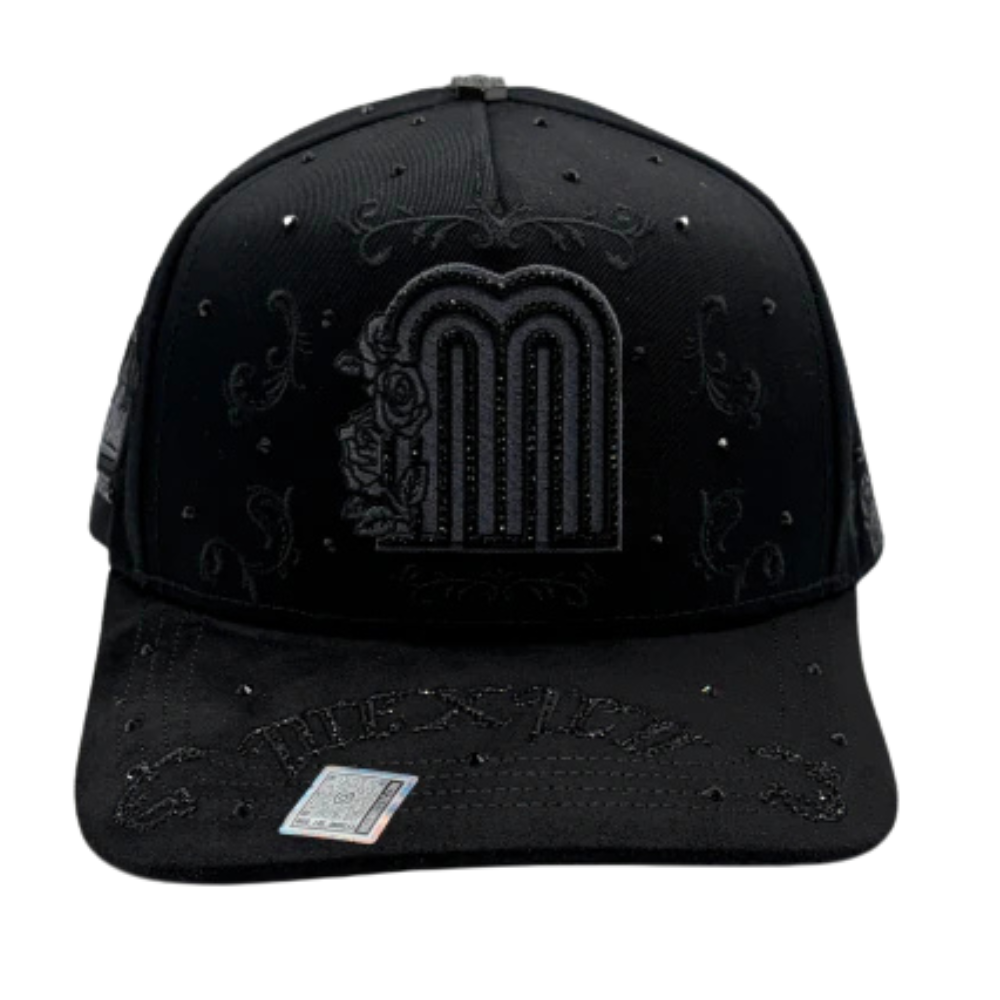 Gorra Bigg Boss México Rosas — All Black