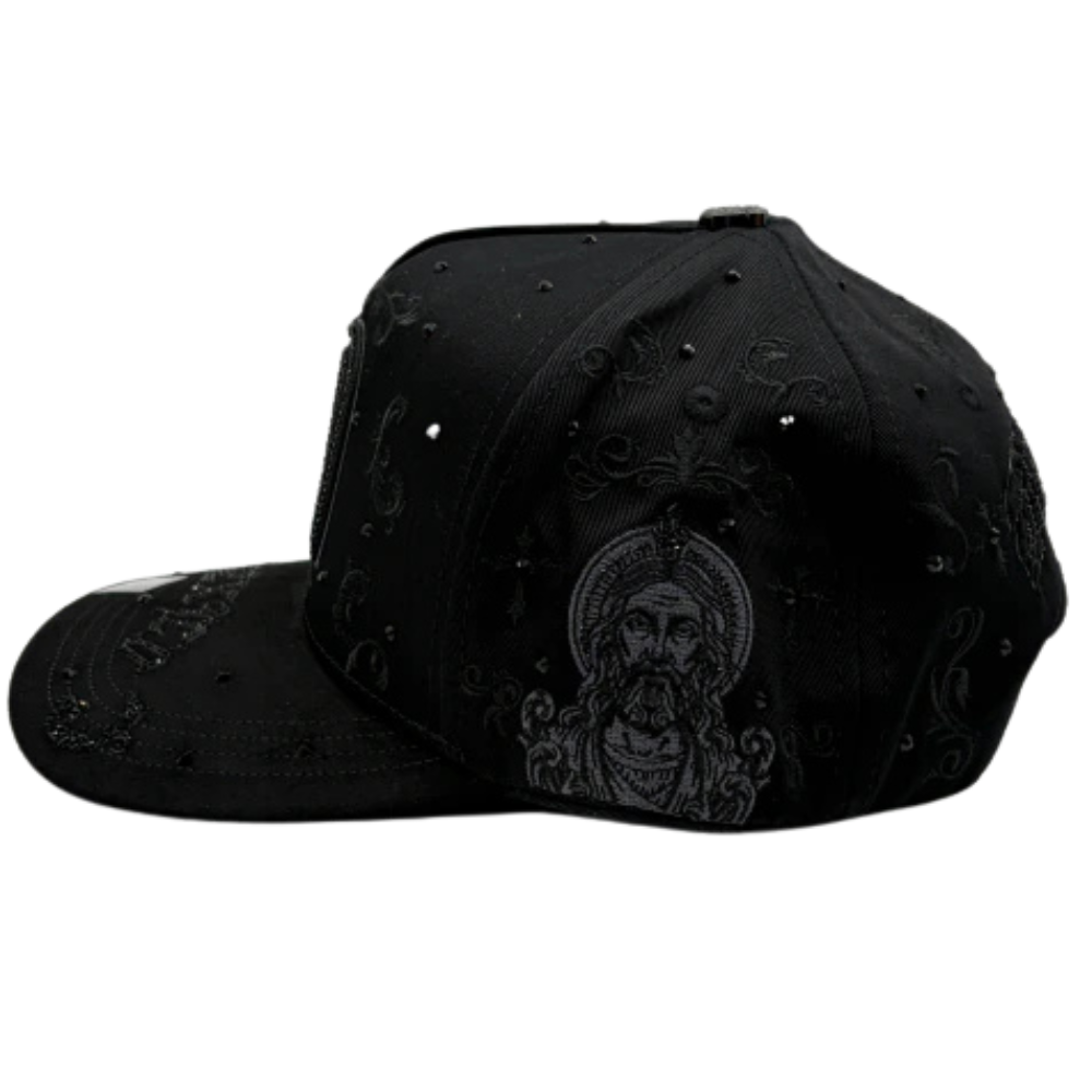Gorra Bigg Boss México Rosas — All Black