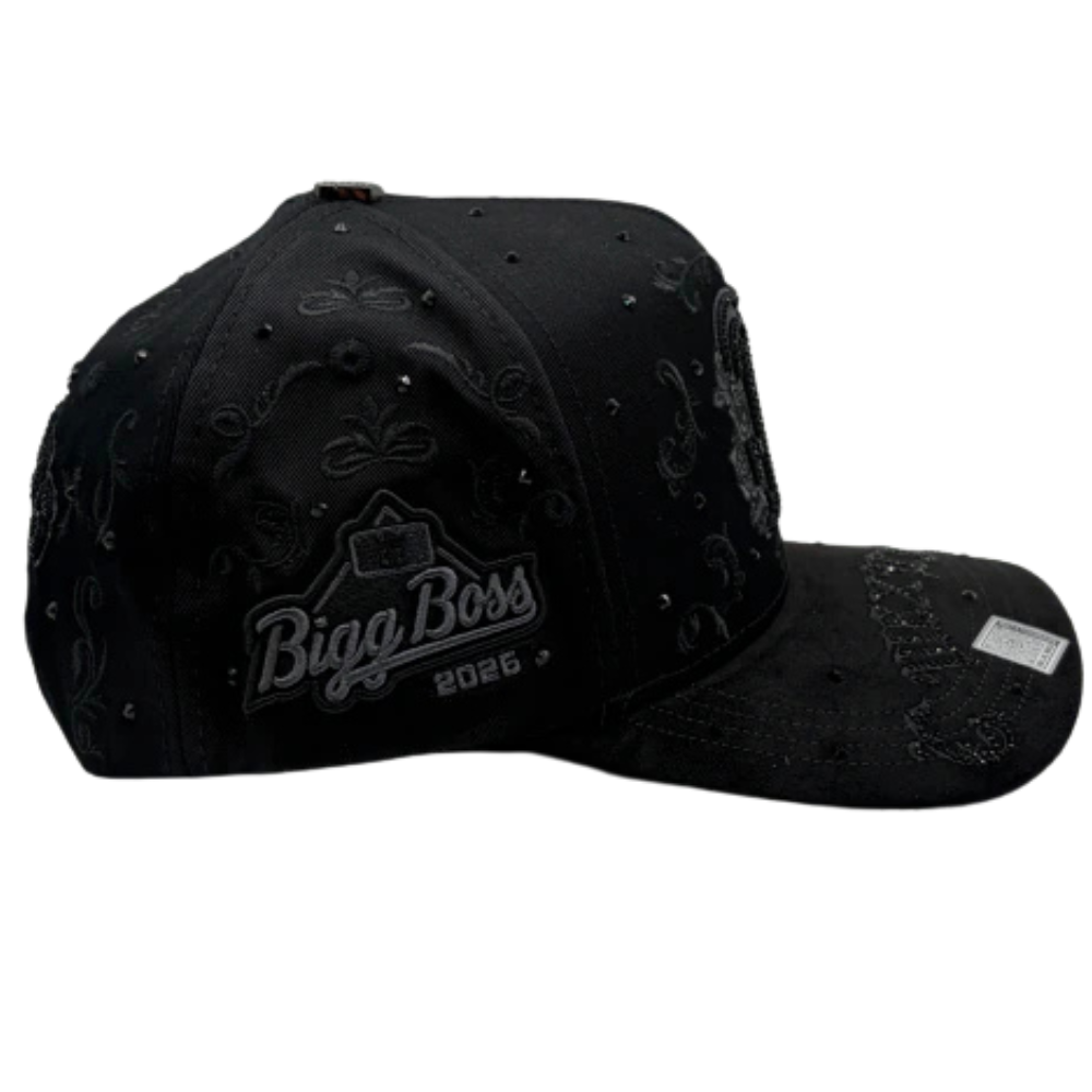 Gorra Bigg Boss México Rosas — All Black