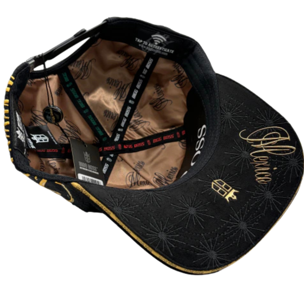 Gorra Bigg Boss Viva México — Black/Gold