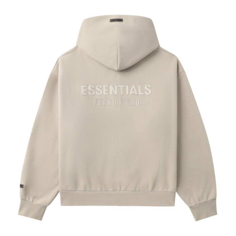 HODDIE ESSENTIALS ZIP BEIGE