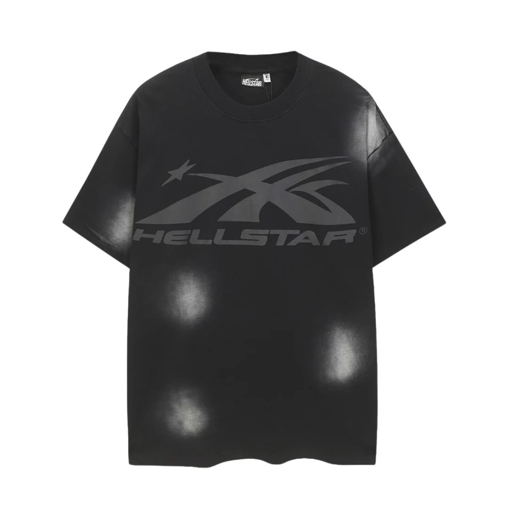 Playera Hellstar Basic Logo Negra