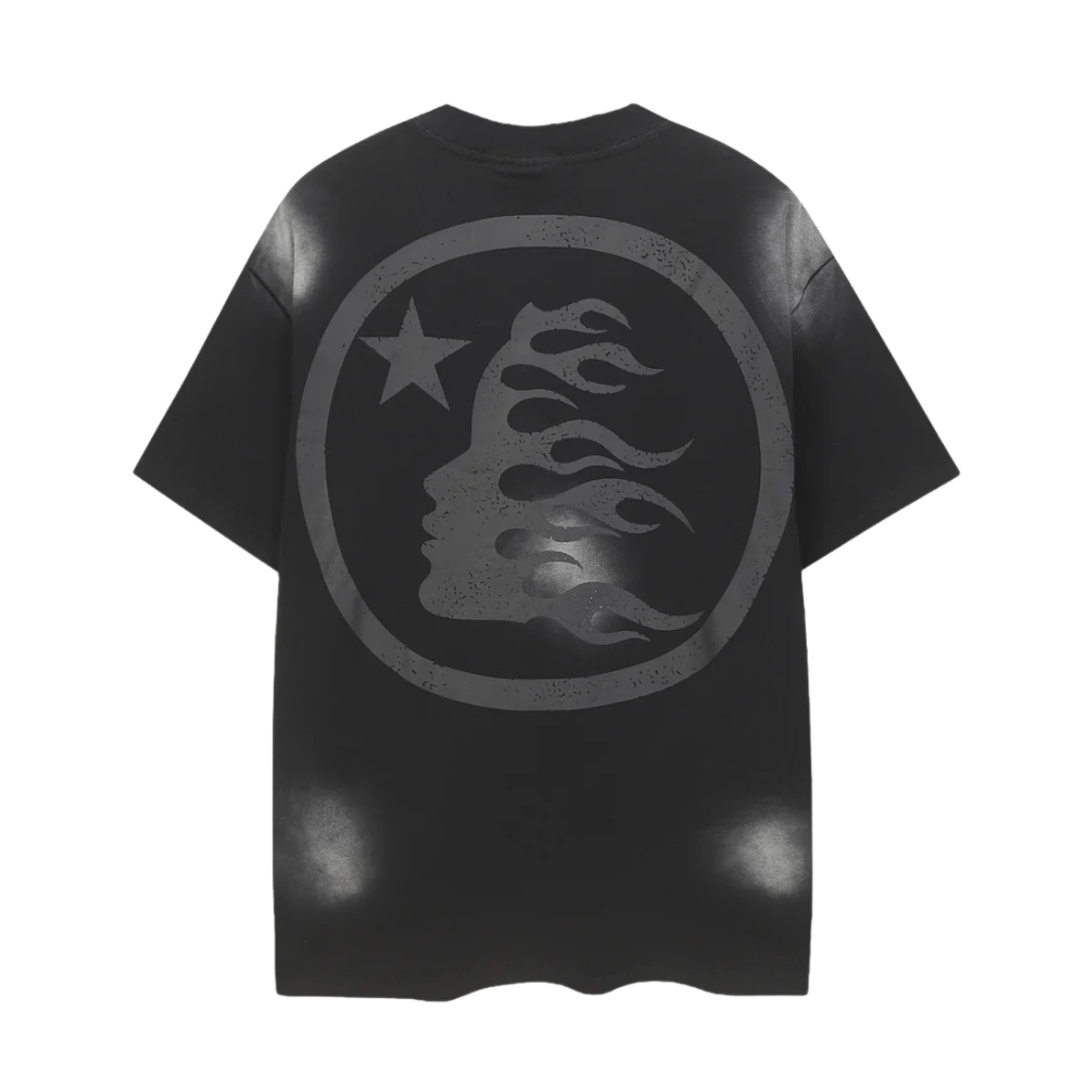 Playera Hellstar Basic Logo Negra