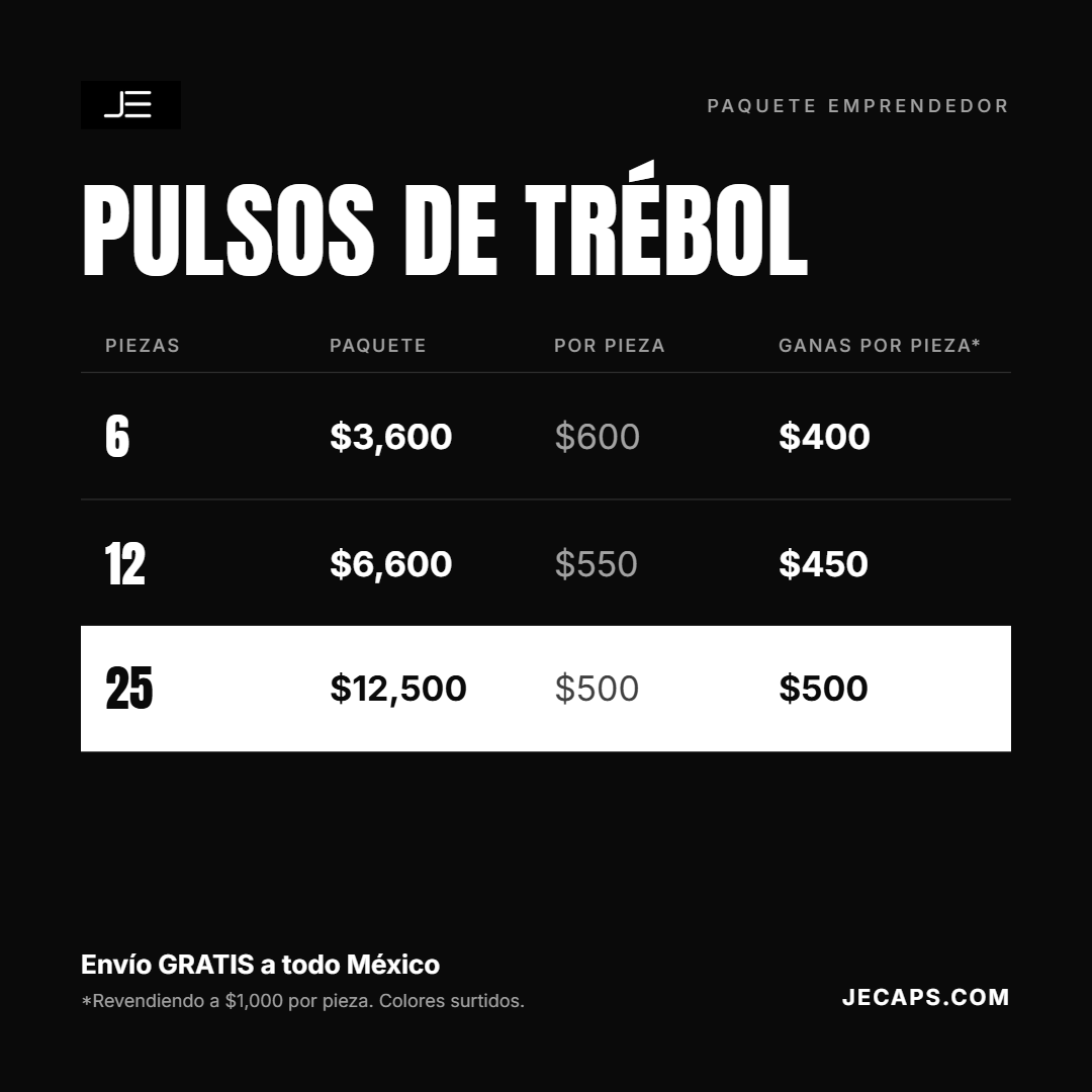 Paquete Emprendedor Pulsos de Trébol