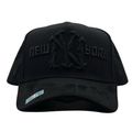 BIGG BOSS x CAPS FANS "NY total black"
