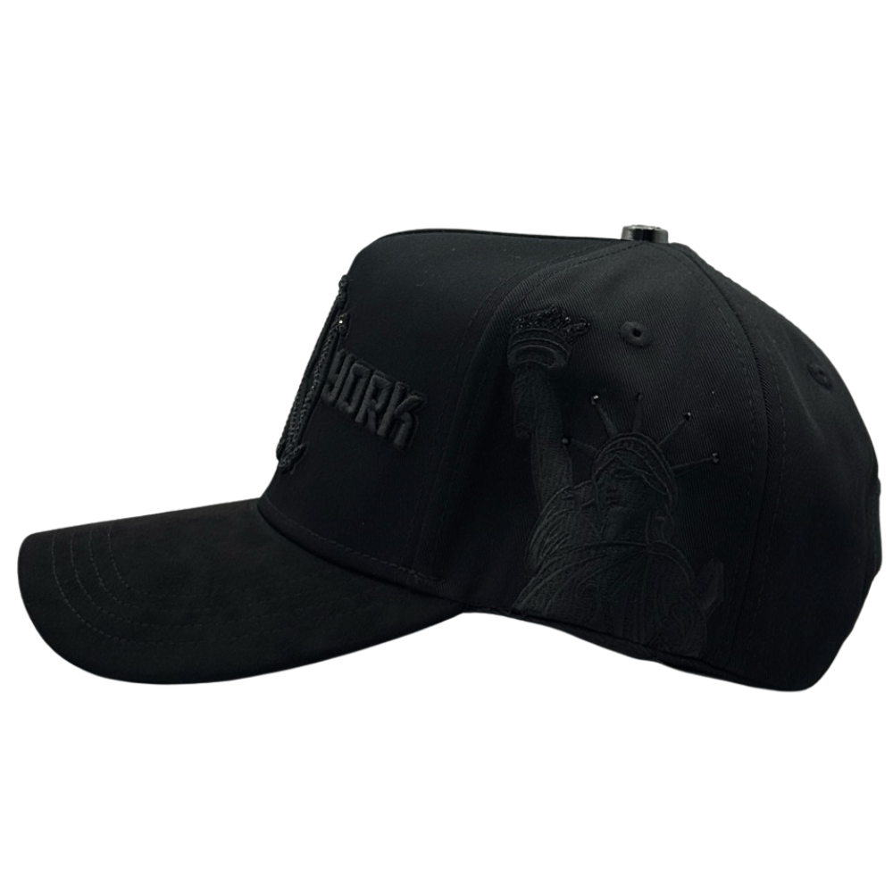 BIGG BOSS x CAPS FANS "NY total black"