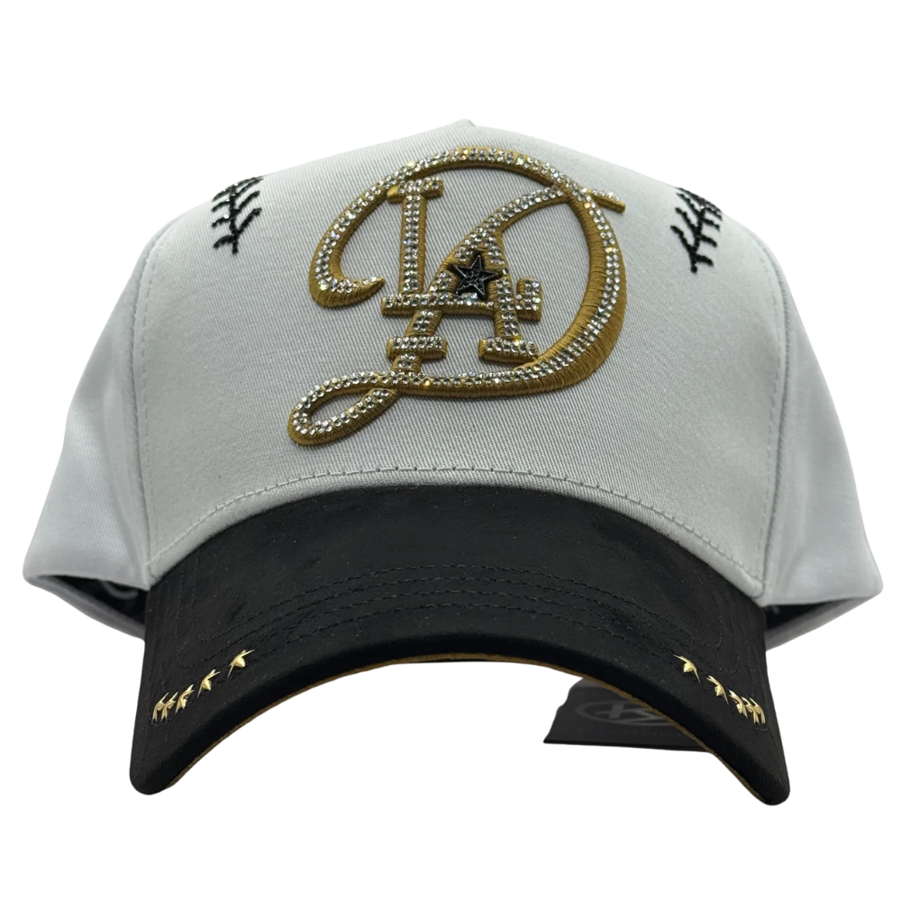 BIGG BOSS X KEVIN HATS "LA DODGERS WHITE/GOLD"