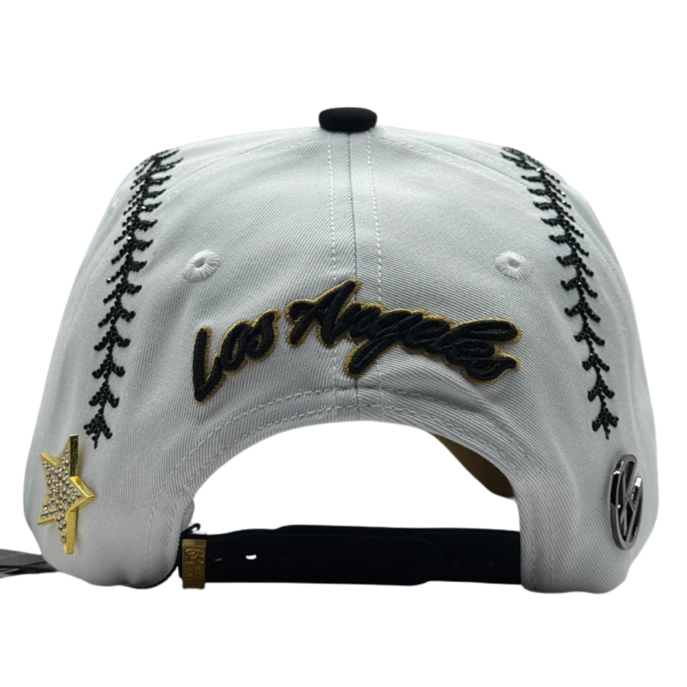 BIGG BOSS X KEVIN HATS "LA DODGERS WHITE/GOLD"