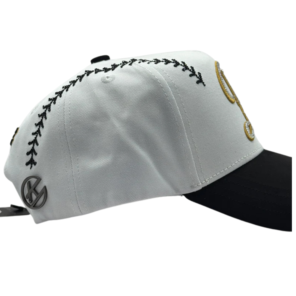 BIGG BOSS X KEVIN HATS "LA DODGERS WHITE/GOLD"