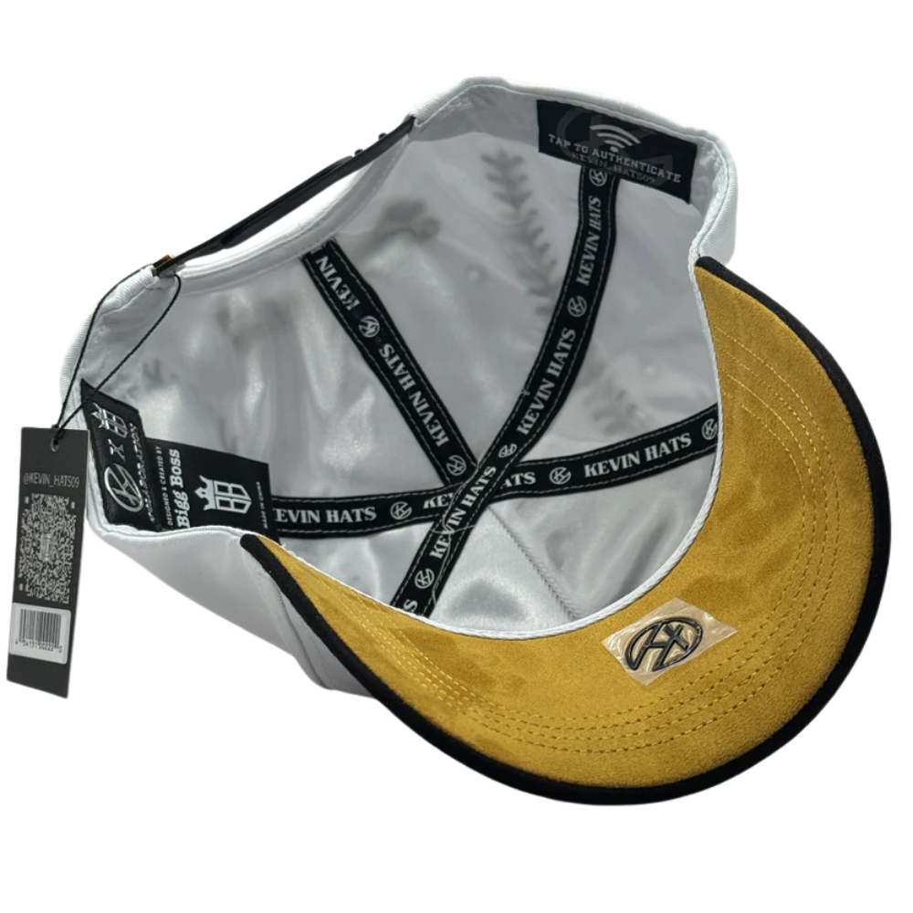 BIGG BOSS X KEVIN HATS "LA DODGERS WHITE/GOLD"