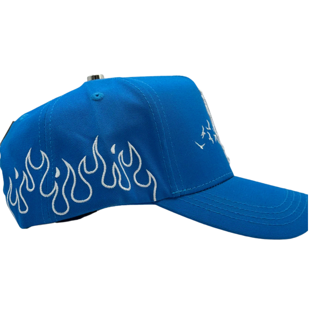 BIGG BOSS X KLAN HATS "LA FLAMES BLUE"