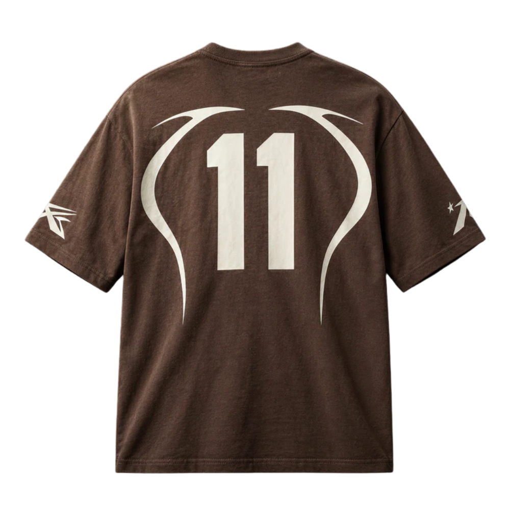 Playera Hellstar Eclipse Café