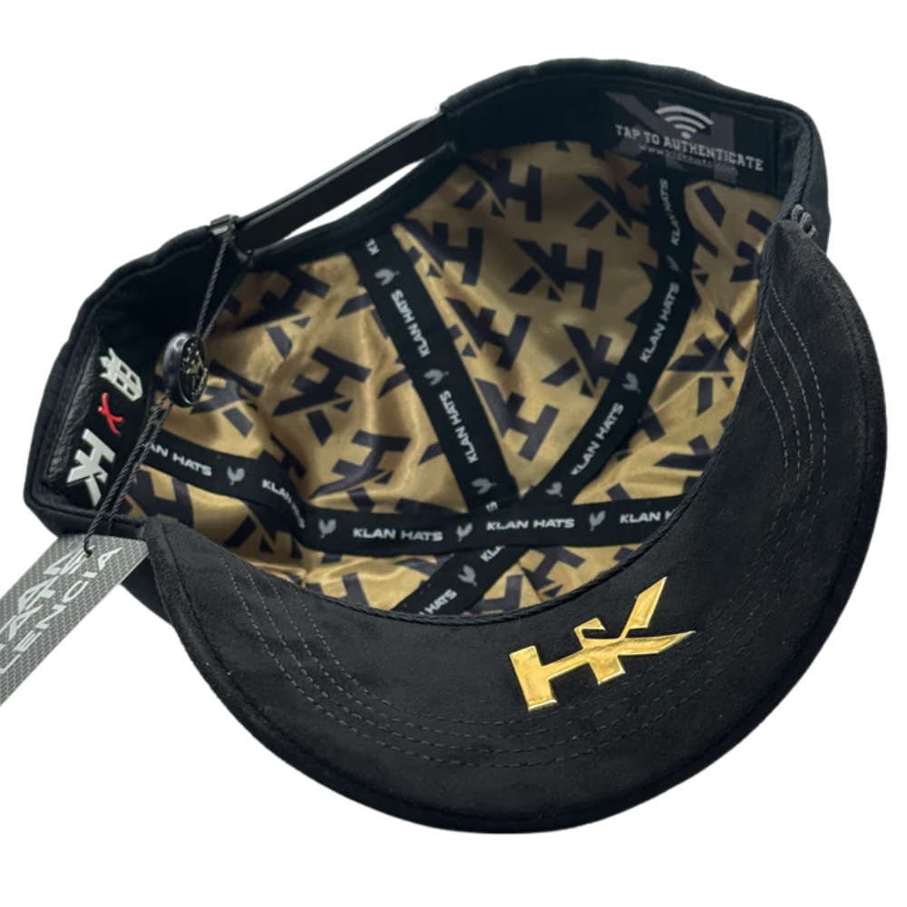 BIGG BOSS X KLAN HATS "EL SEÑOR DE LOS GALLOS CRYSTAL BLACK"