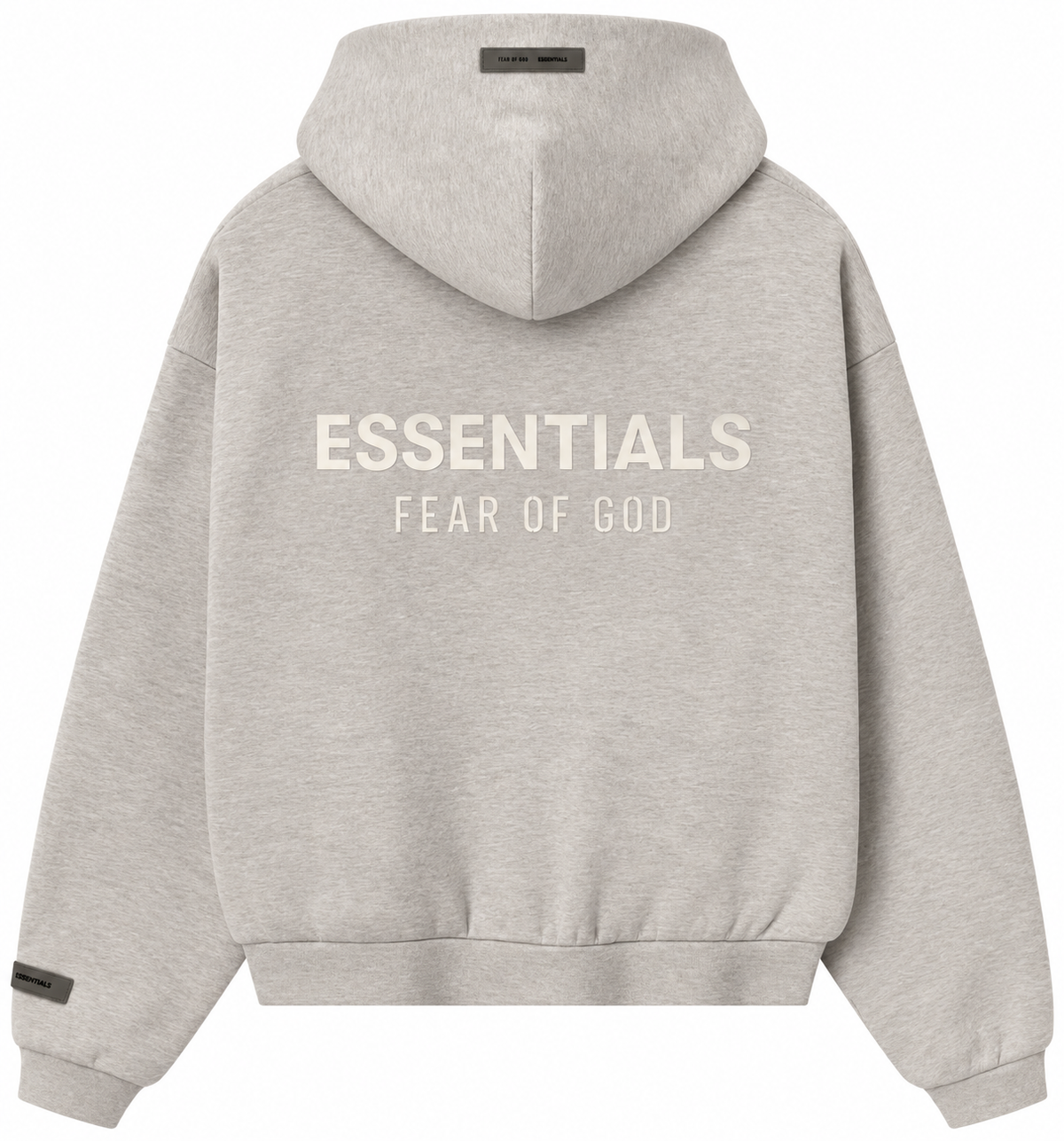 Essentials Fear of God Hoodie Zip – Light Oatmeal