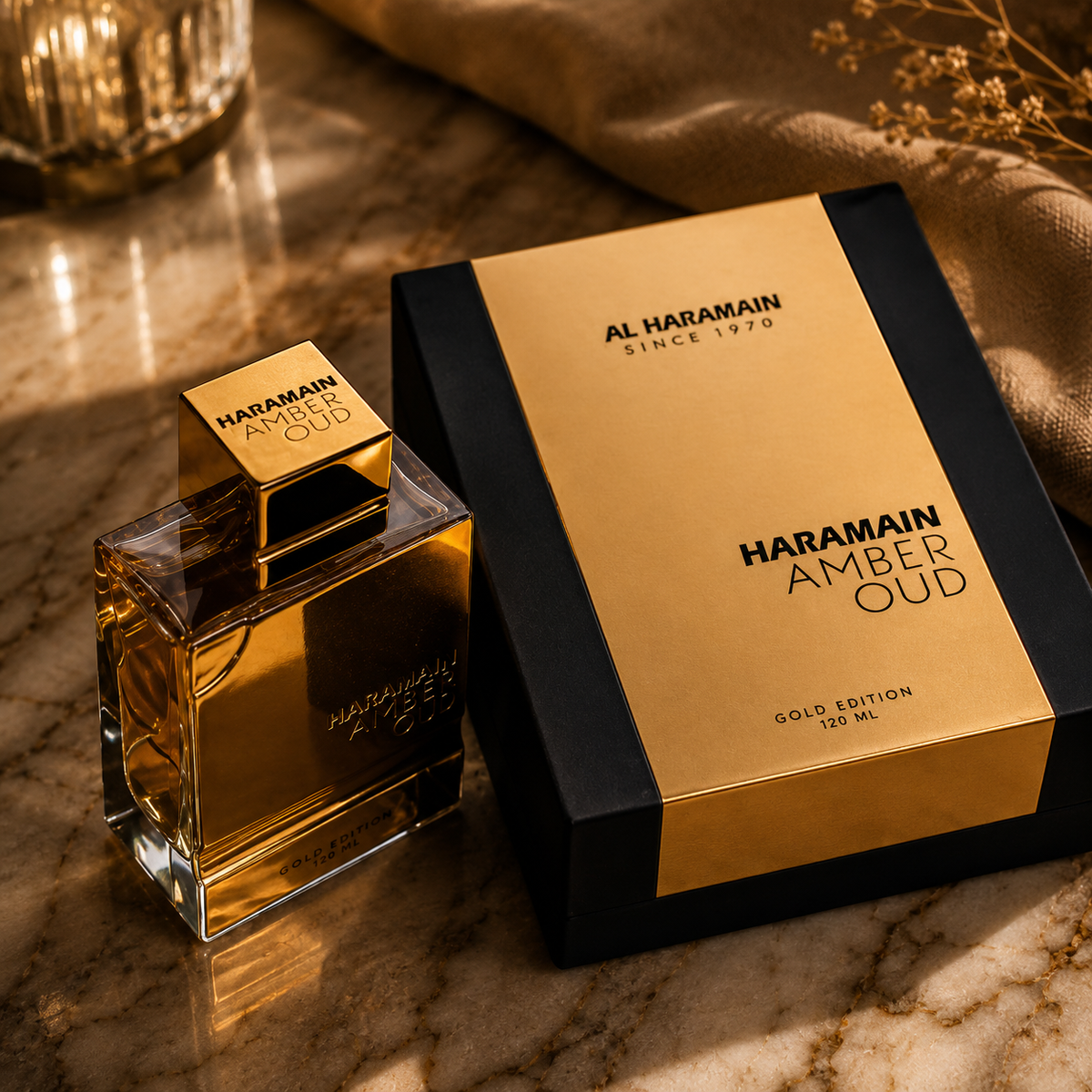 Perfume Al Haramain Amber Oud Gold - 120ml
