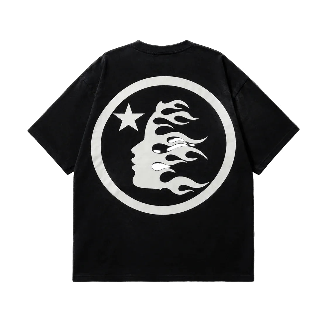 Playera Hellstar Classic Logo Negra