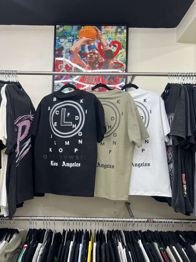 Playera Be Good Miracle Los Angeles Oversize